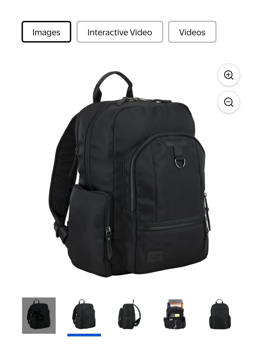 Classic Black Men's Backpack - Everyday Commuter Pack